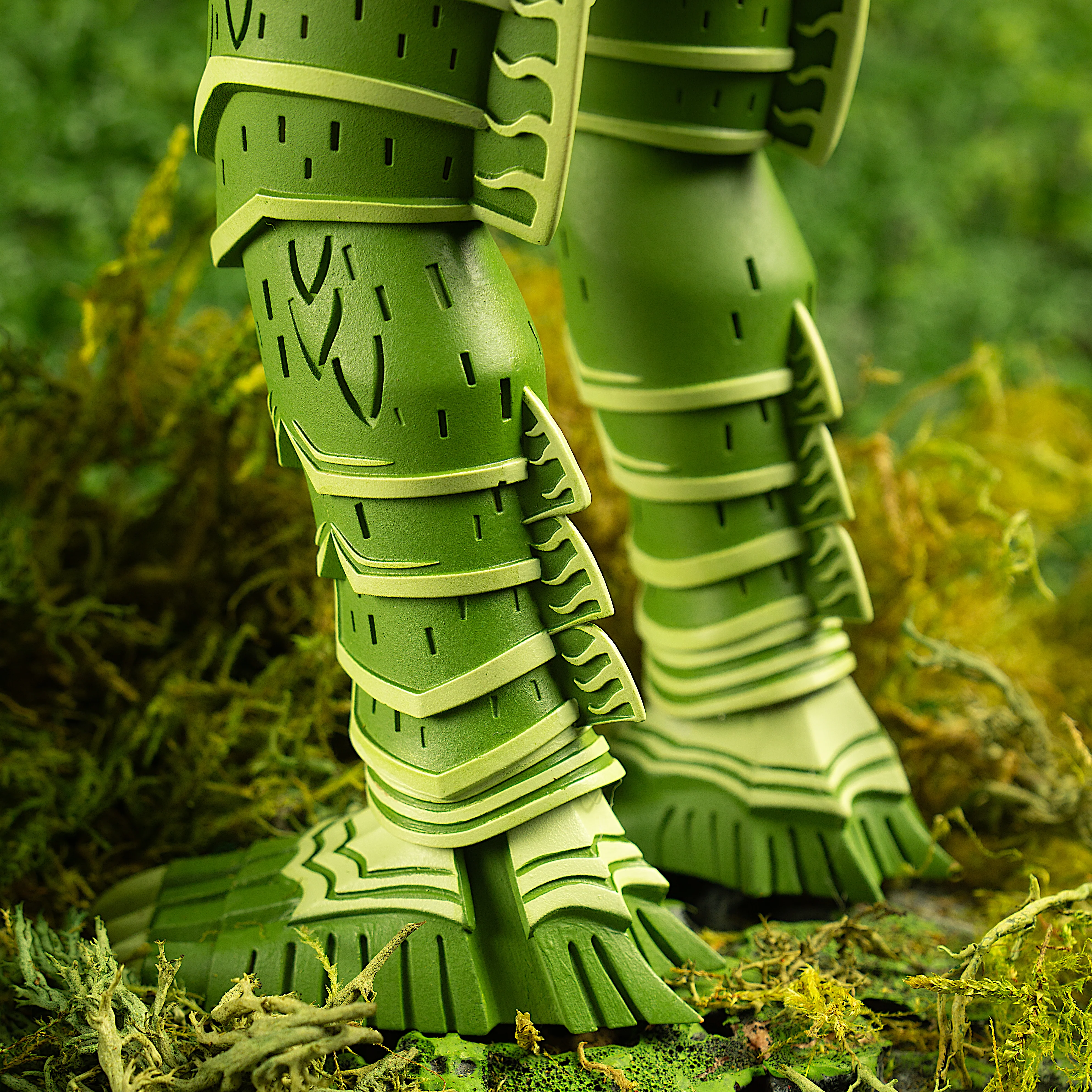 Creature From The Black Lagoon - Vinyl Designer Figure by Attack Peter - Green Timed Edition Variant - Image 9