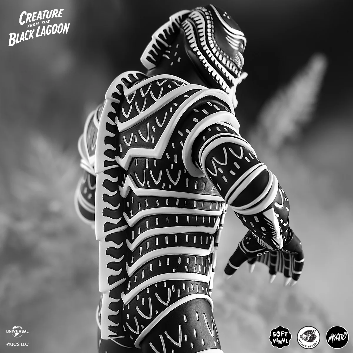 Creature From The Black Lagoon - Vinyl Designer Figure by Attack Peter - Linocut Variant - Image 9