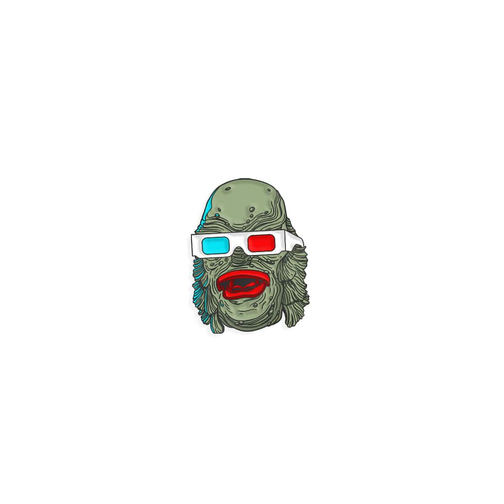 Creature in The Theater Enamel Pin - Image 2