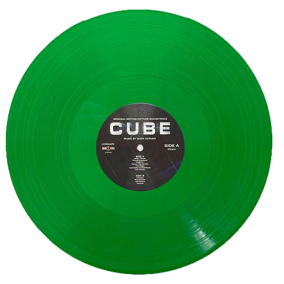Cube - Original Motion Picture Soundtrack LP - Image 2