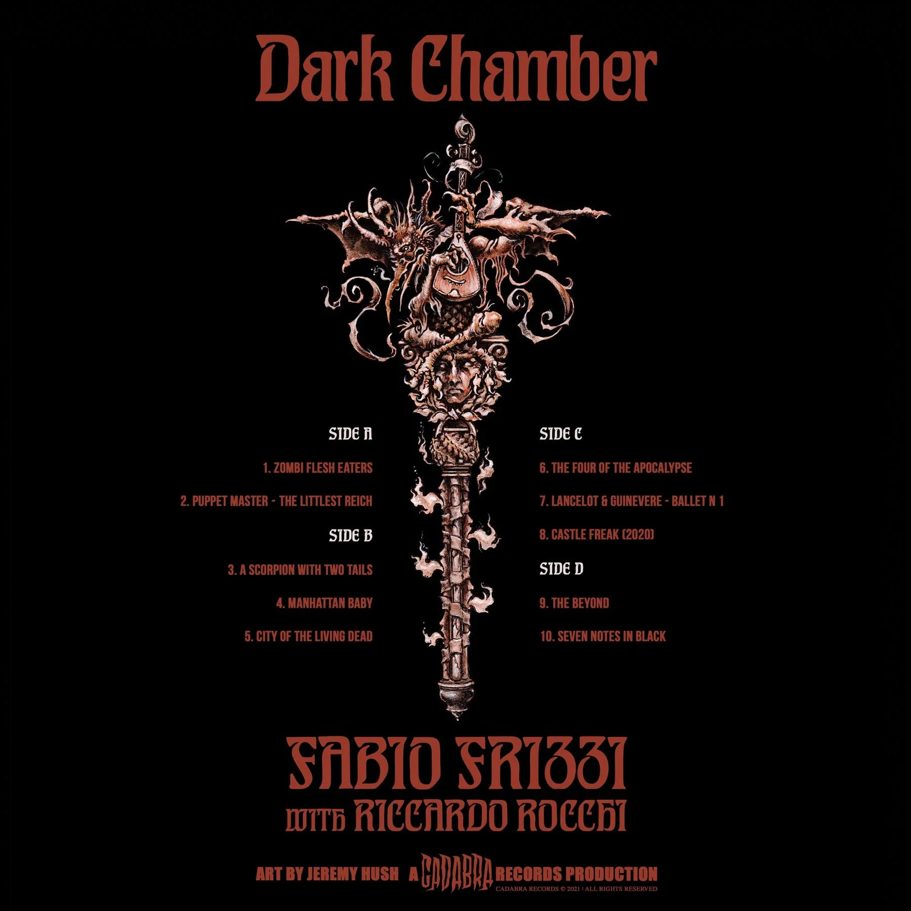 Dark Chamber by Fabio Frizzi 2xLP - Image 4