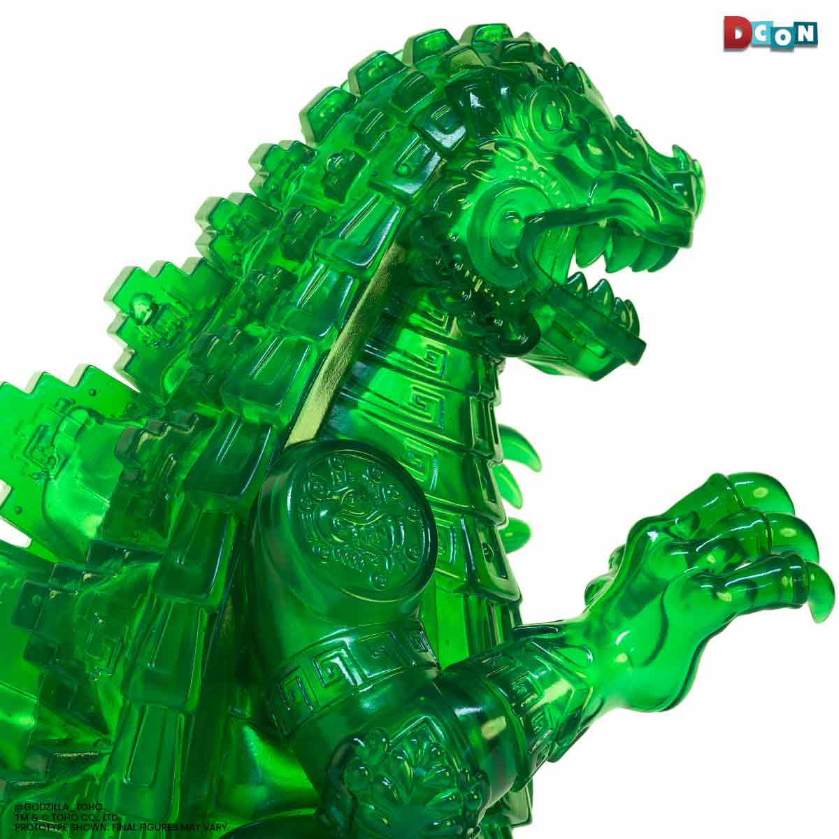 Godzilla - Vinyl Designer Figure by Urban Aztec - Jade Variant - Image 19