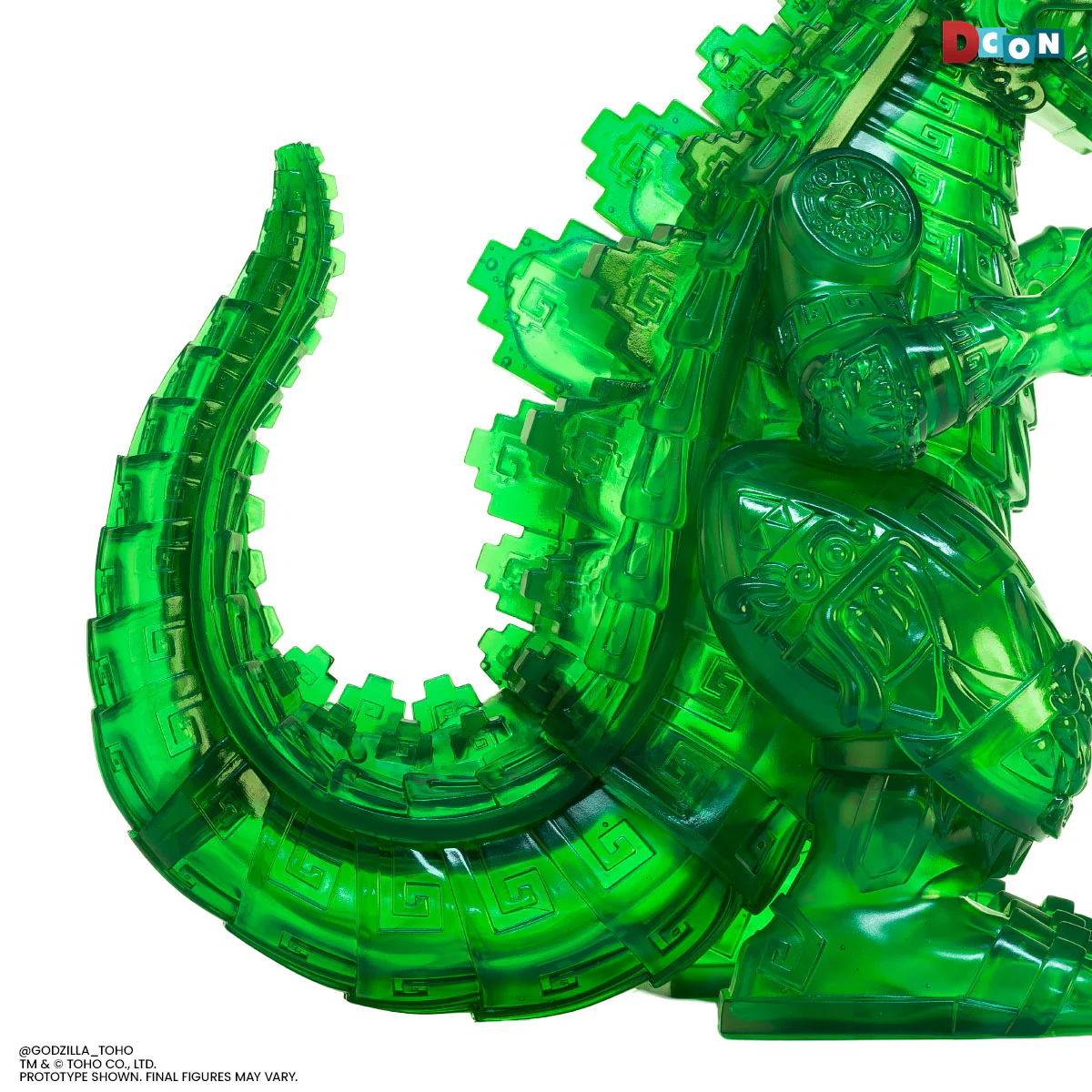 Godzilla - Vinyl Designer Figure by Urban Aztec - Jade Variant - Image 20