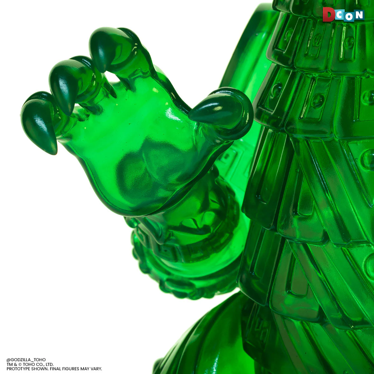 Godzilla - Vinyl Designer Figure by Urban Aztec - Jade Variant - Image 6