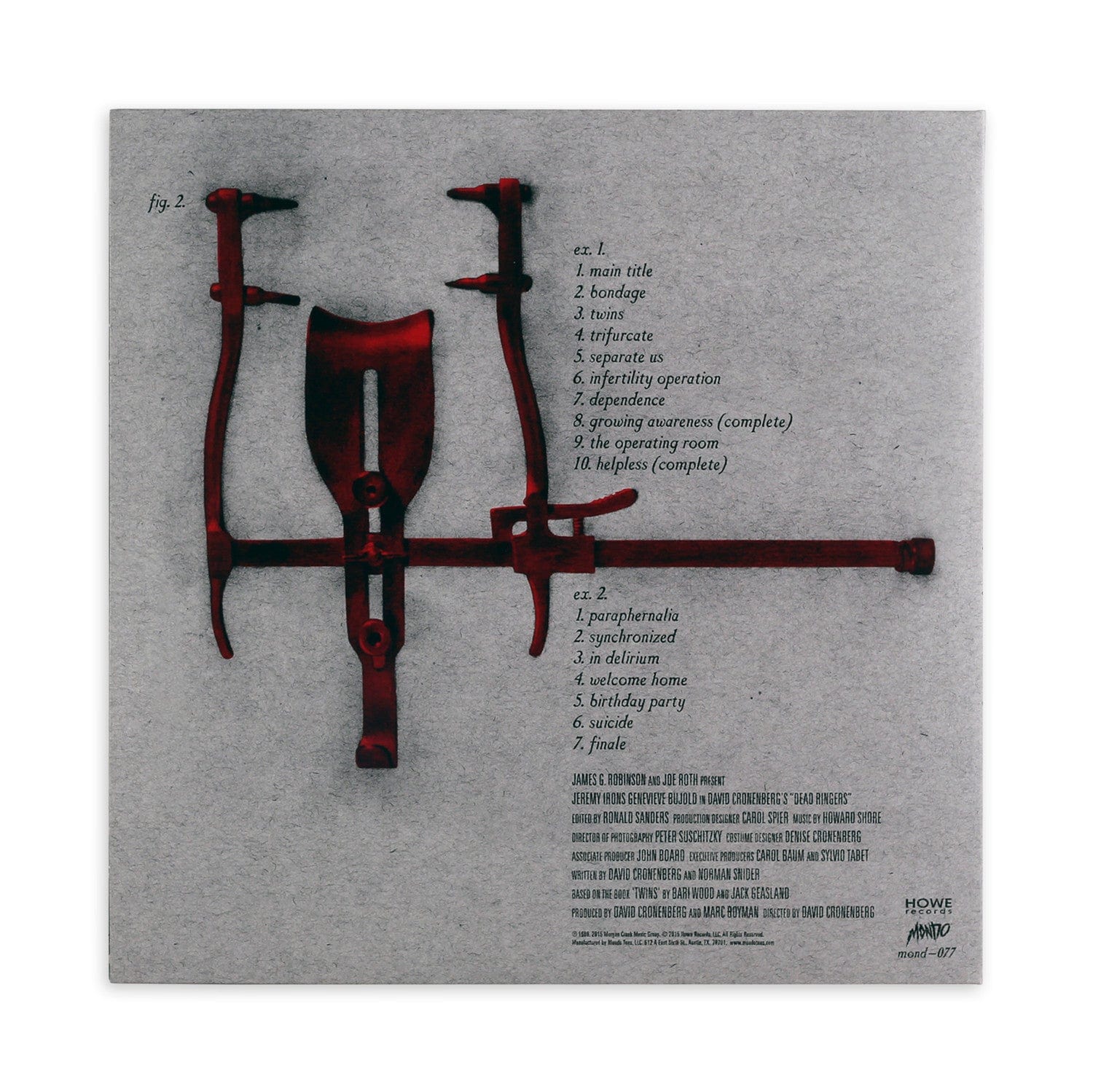 Dead Ringers – Original Motion Picture Soundtrack LP (Version B) - Image 3