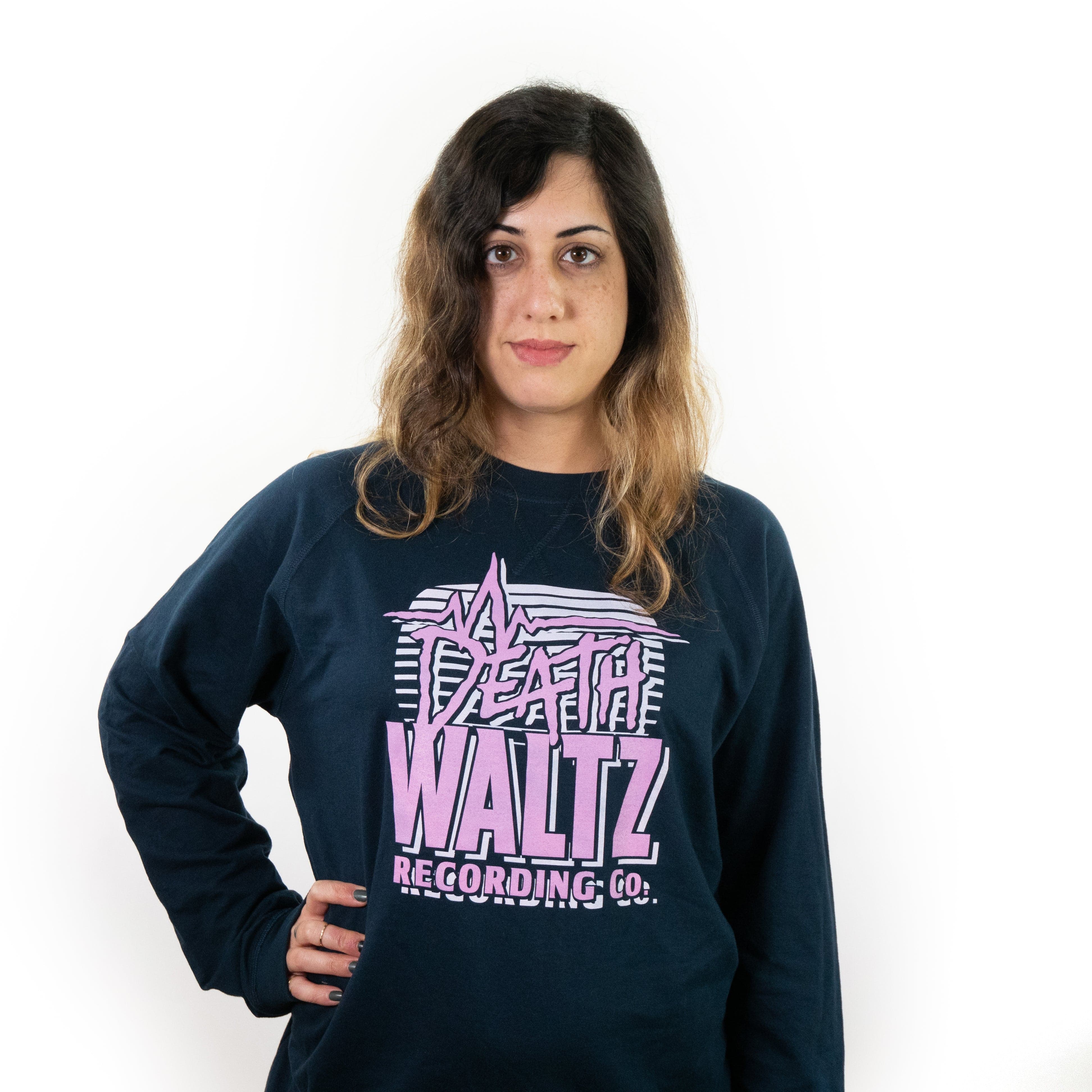 Death Waltz Navy Crew Neck Sweatshirt - Image 2