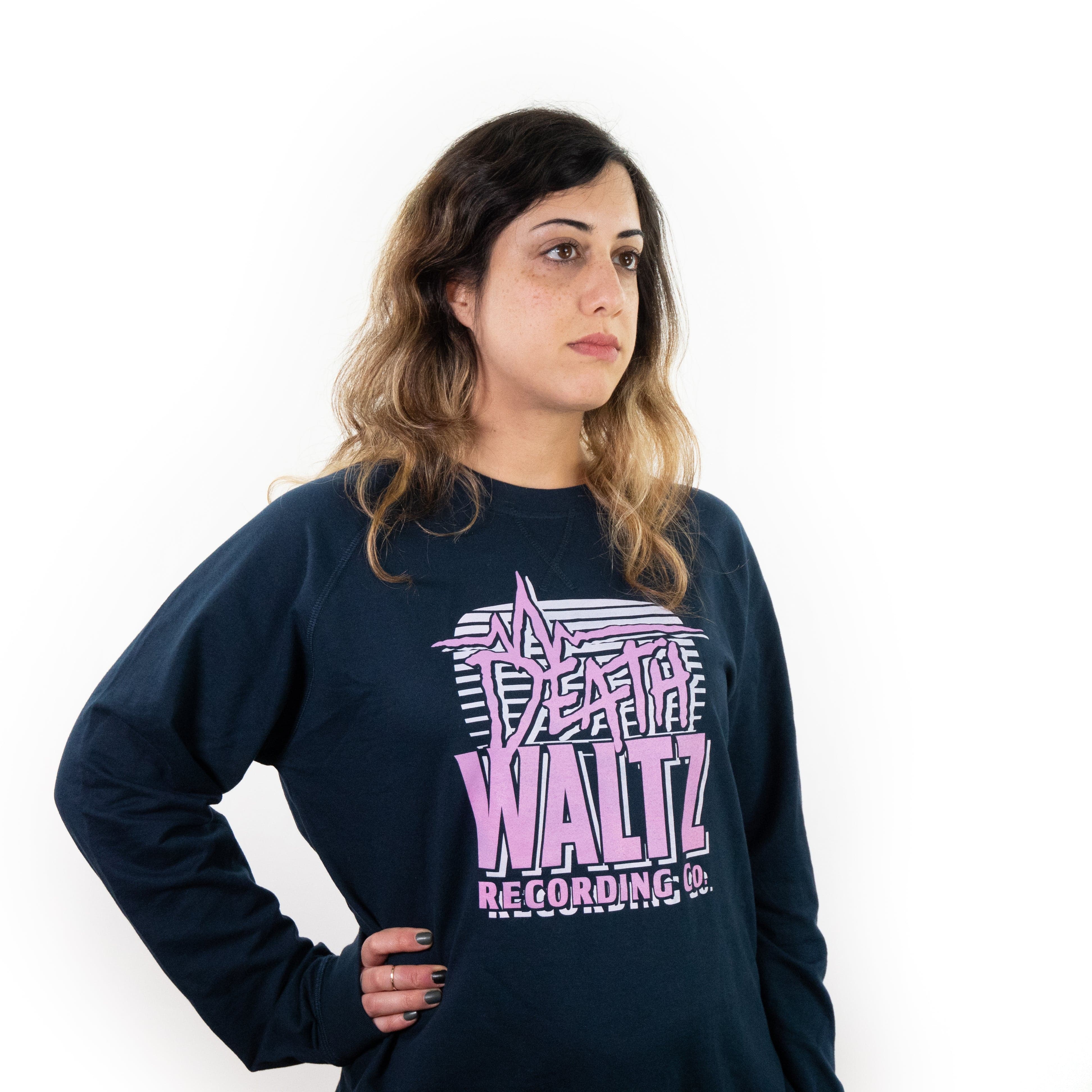 Death Waltz Navy Crew Neck Sweatshirt - Image 6