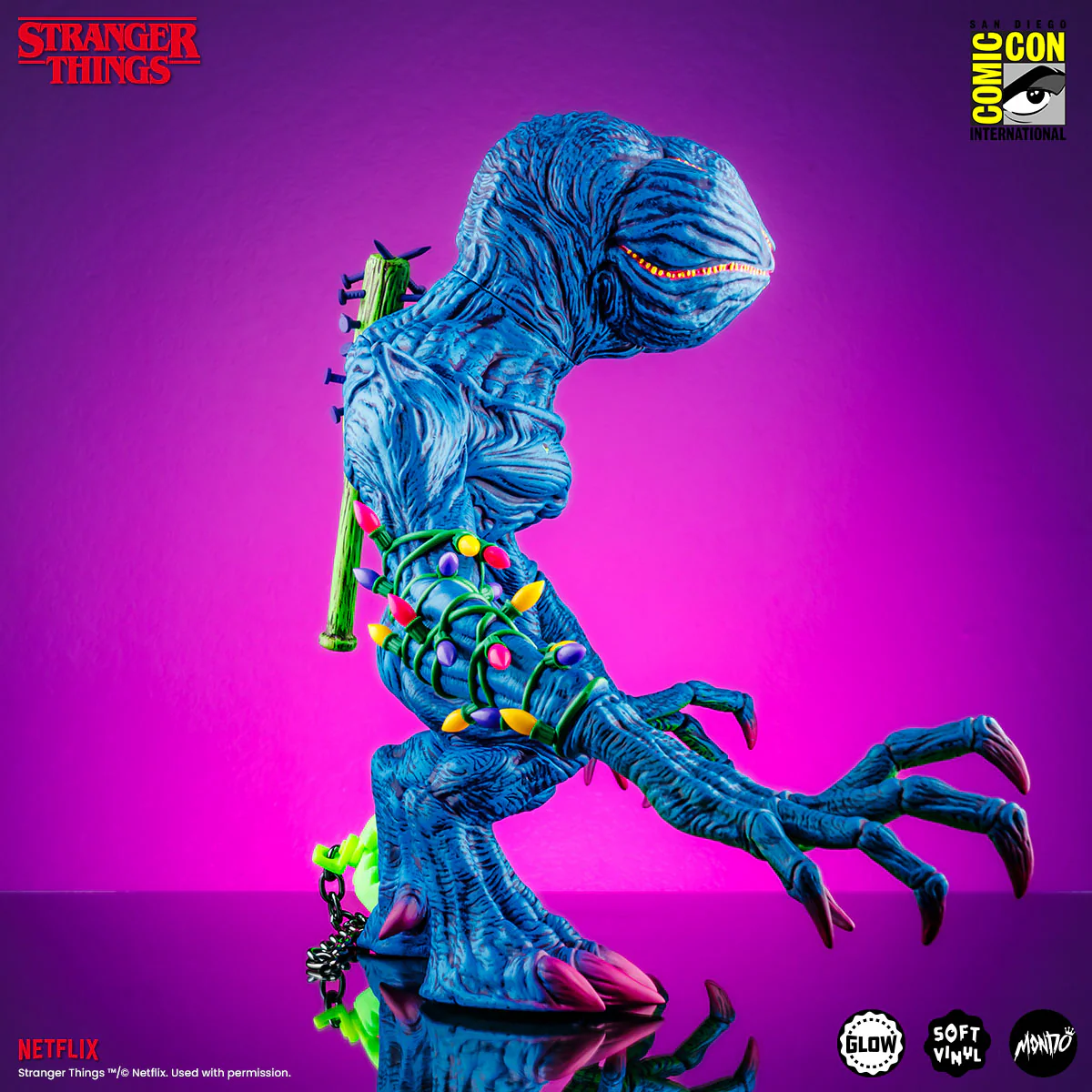 Demogorgon - Vinyl Designer Figure by James Groman - 80's Fever Variant - Image 12