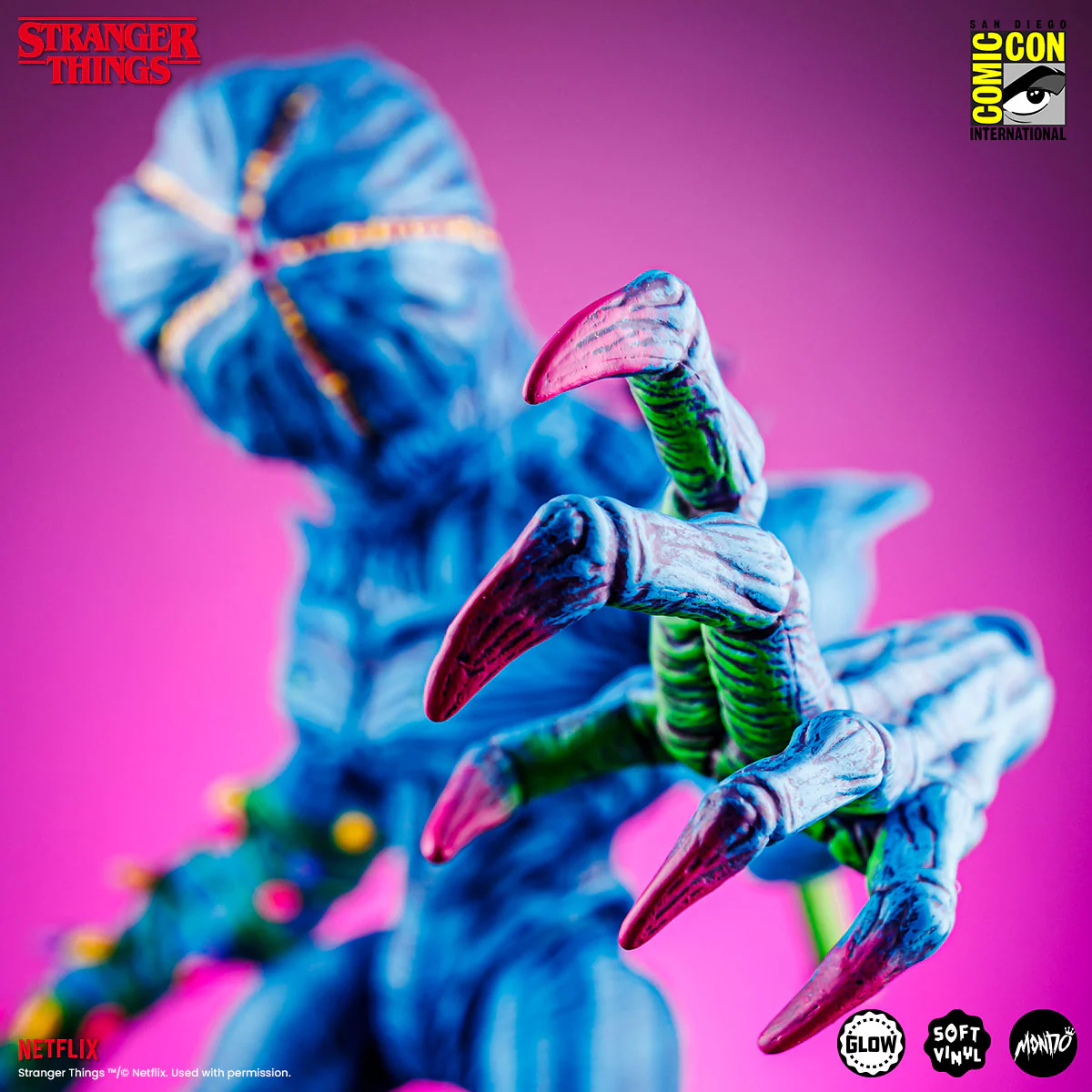 Demogorgon - Vinyl Designer Figure by James Groman - 80's Fever Variant - Image 13