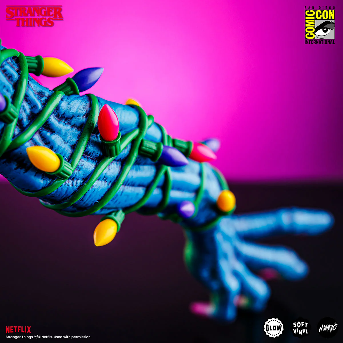 Demogorgon - Vinyl Designer Figure by James Groman - 80's Fever Variant - Image 19