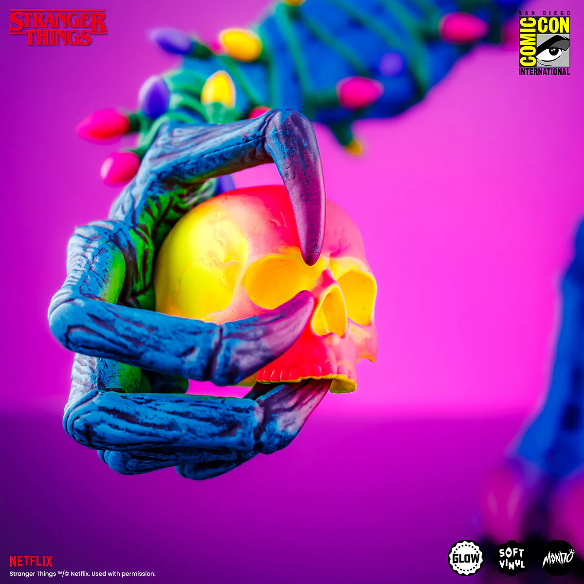 Demogorgon - Vinyl Designer Figure by James Groman - 80's Fever Variant - Image 23