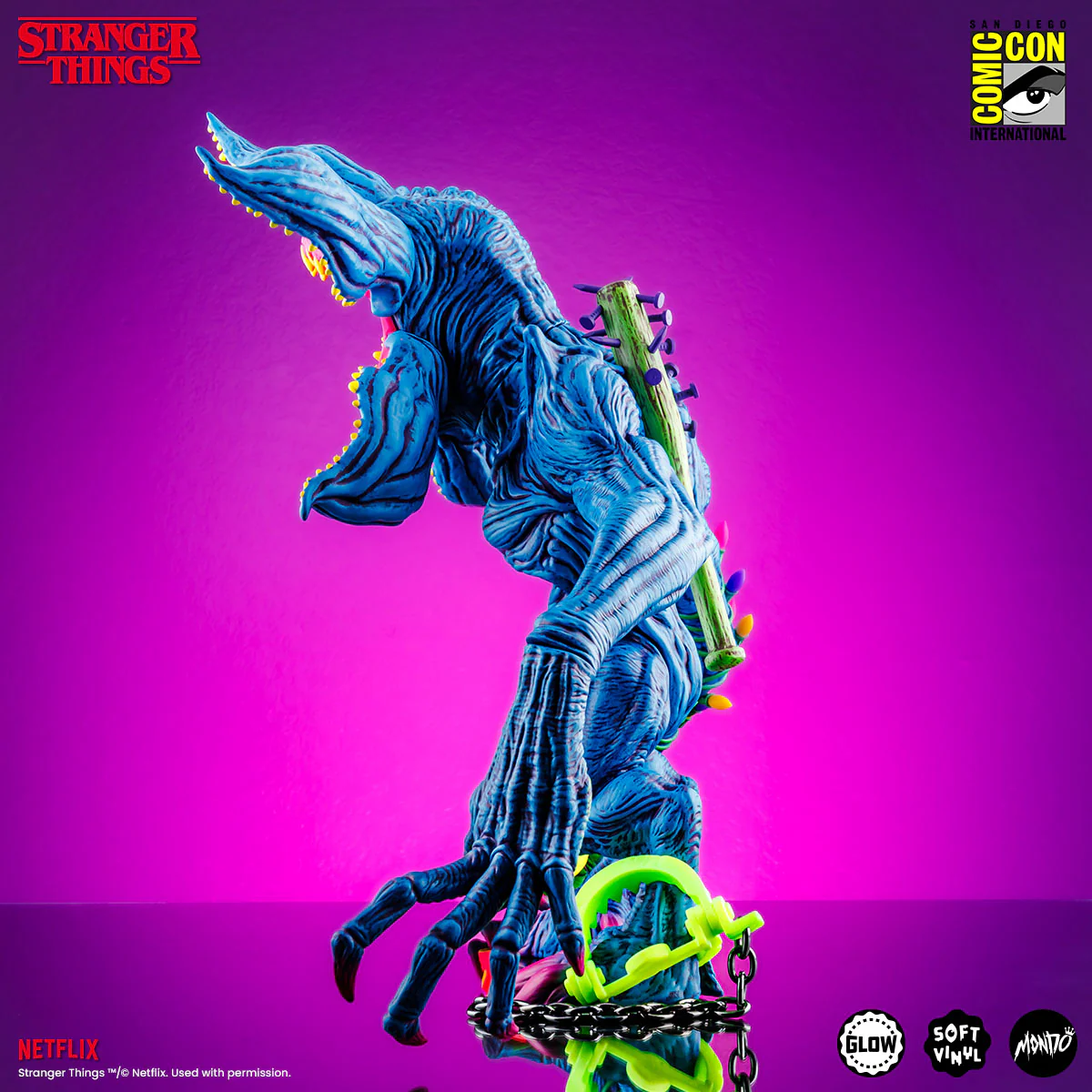 Demogorgon - Vinyl Designer Figure by James Groman - 80's Fever Variant - Image 6