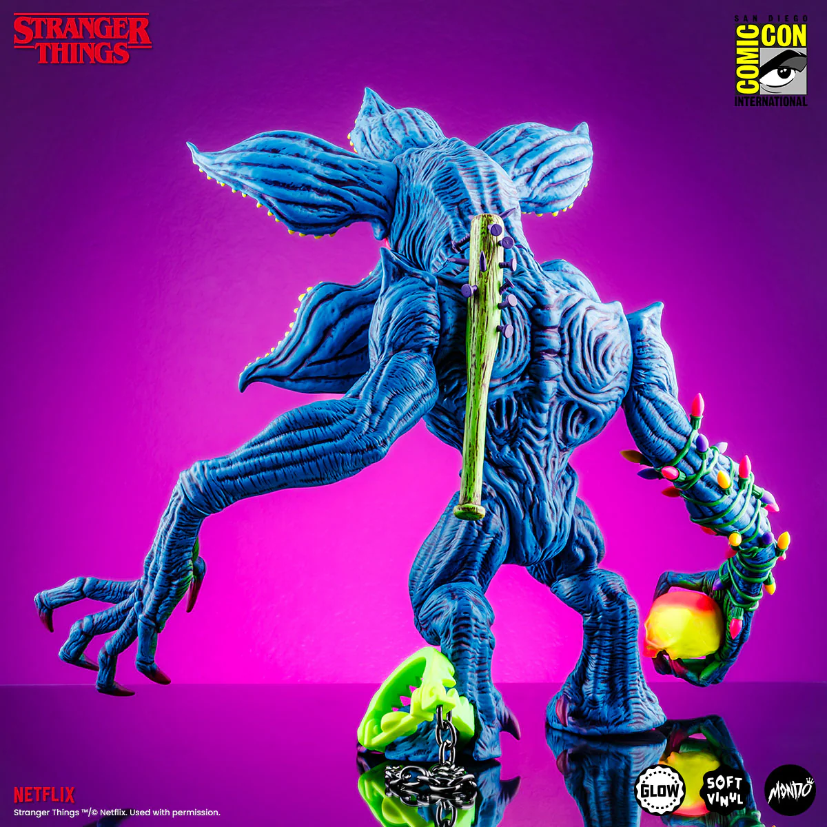 Demogorgon - Vinyl Designer Figure by James Groman - 80's Fever Variant - Image 7