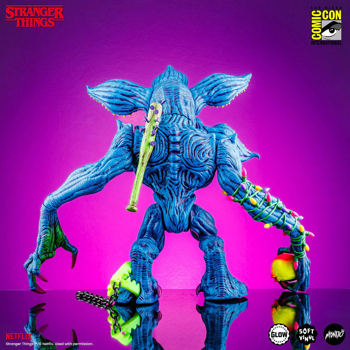 Demogorgon - Vinyl Designer Figure by James Groman - 80's Fever Variant - Image 8