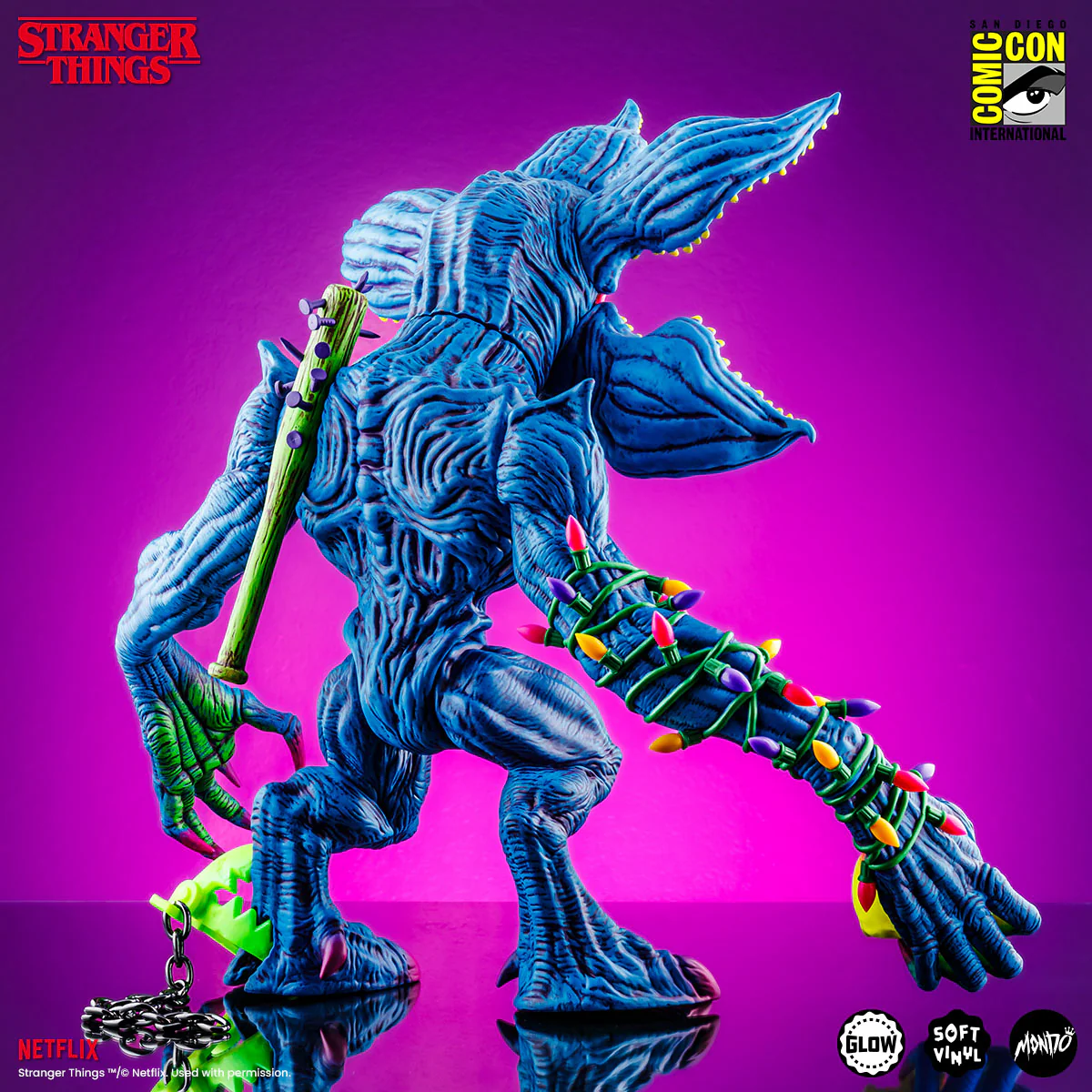 Demogorgon - Vinyl Designer Figure by James Groman - 80's Fever Variant - Image 9