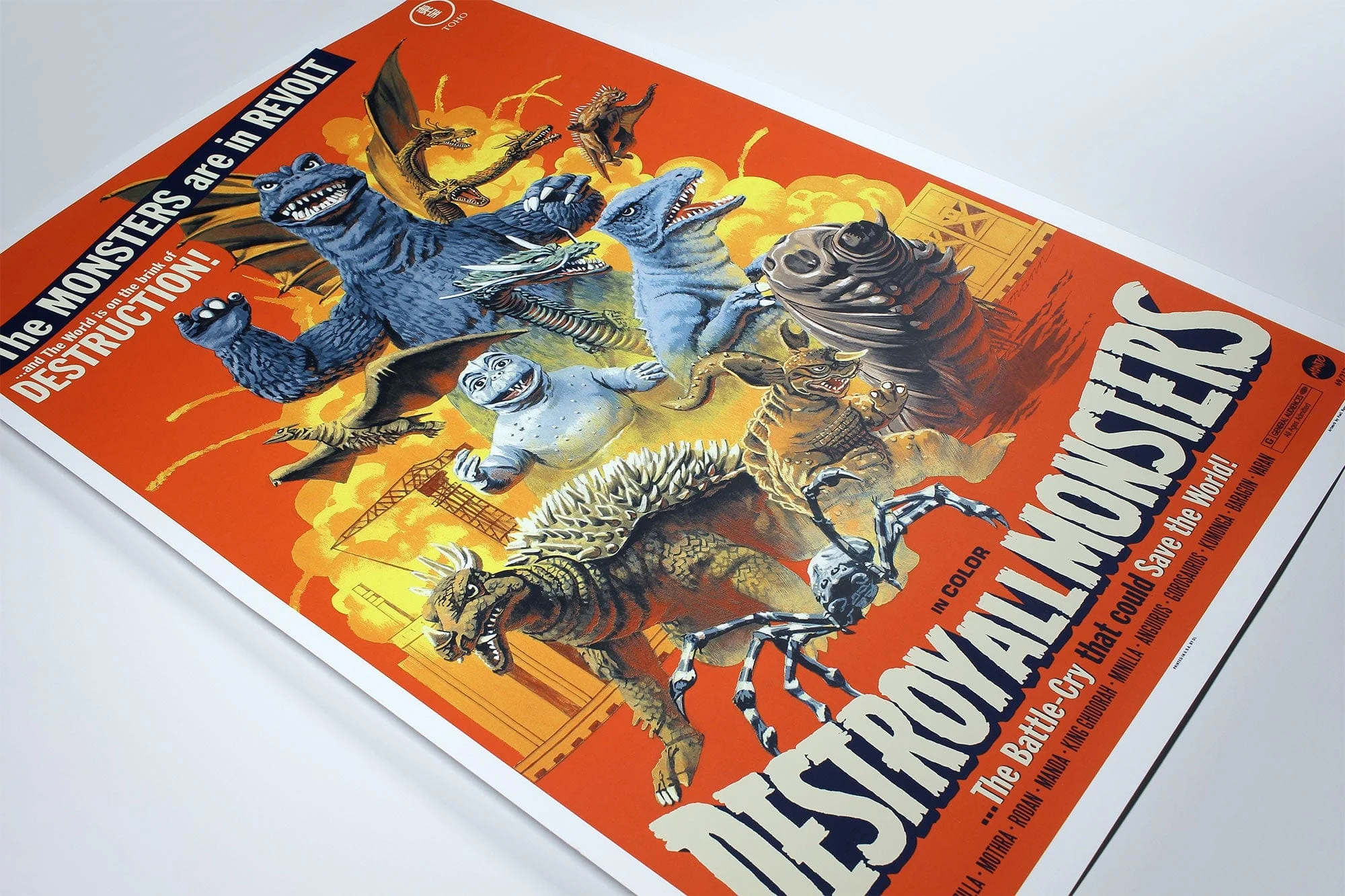 Destroy All Monsters Poster - Image 3