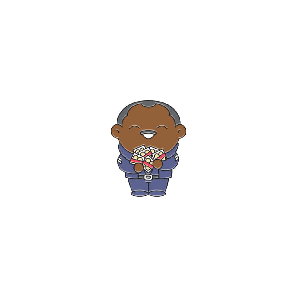 DIE HARD “McClane / Sgt. Powell” Pin Set - Image 4