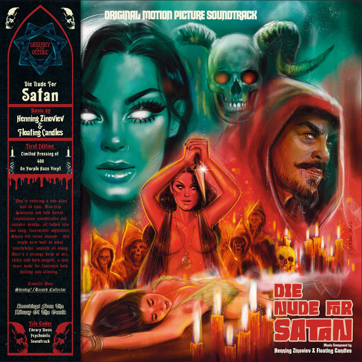 Die Nude For Satan - Original Motion Picture Soundtrack LP