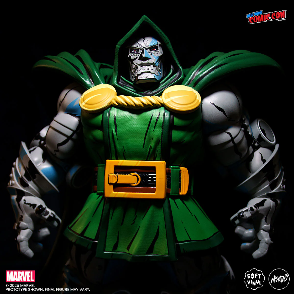 Doctor Doom Soft Vinyl Figure - Comic Deco Variant - Image 4