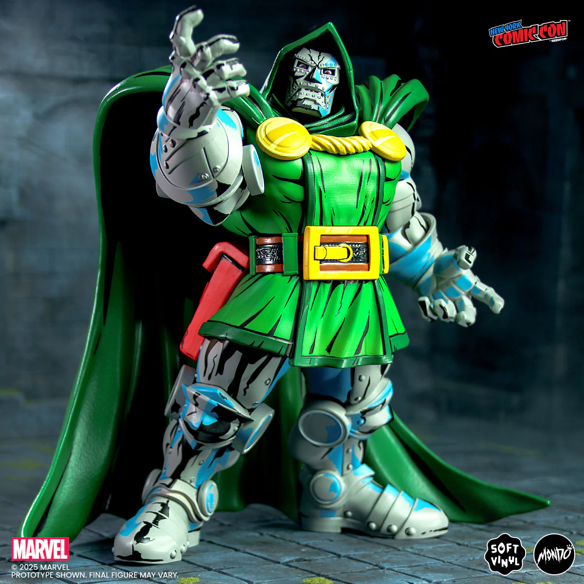 Doctor Doom Soft Vinyl Figure - Comic Deco Variant - Image 5
