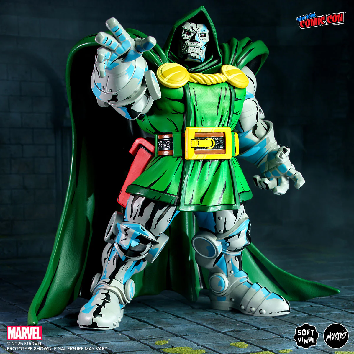 Doctor Doom Soft Vinyl Figure - Comic Deco Variant - Image 6