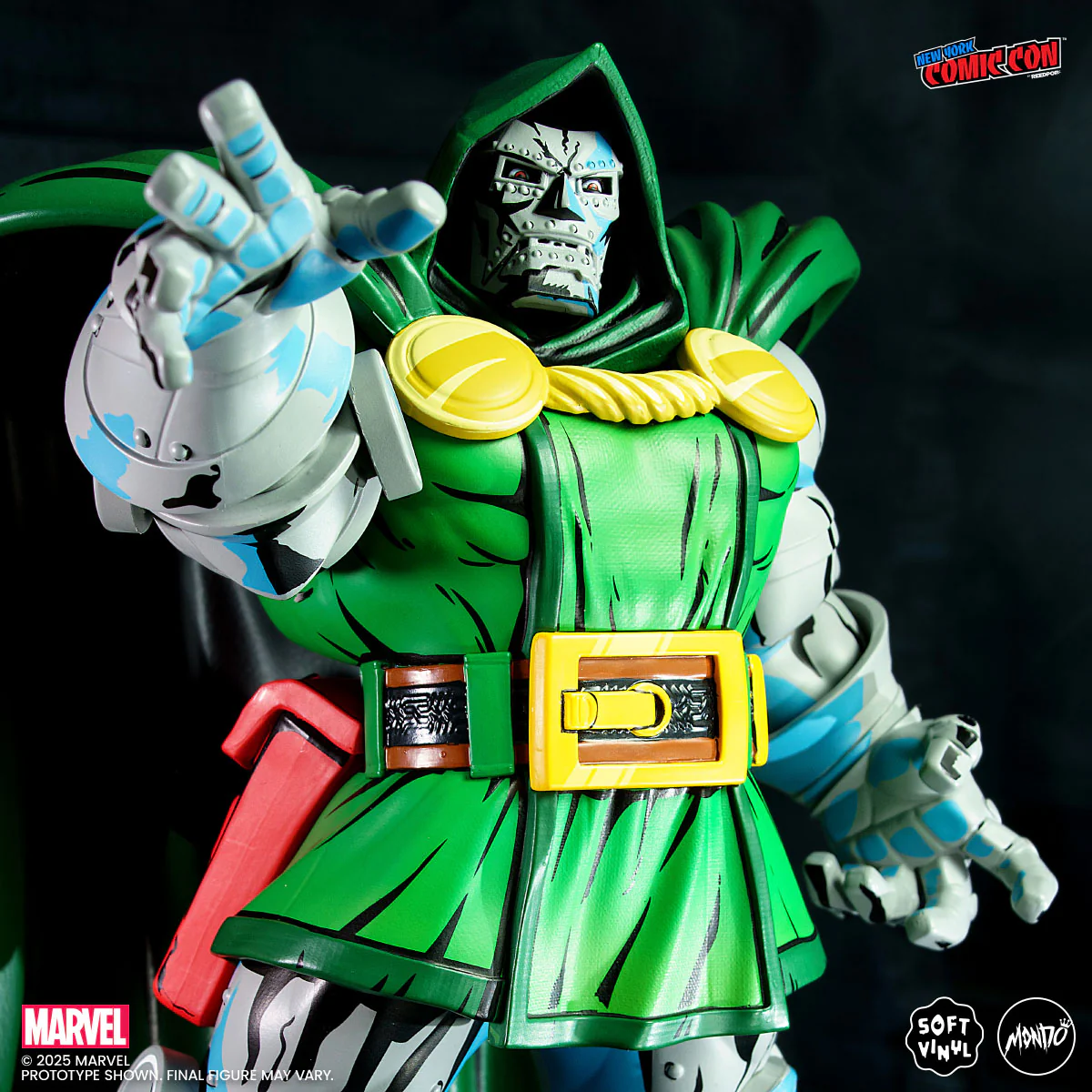 Doctor Doom Soft Vinyl Figure - Comic Deco Variant - Image 7