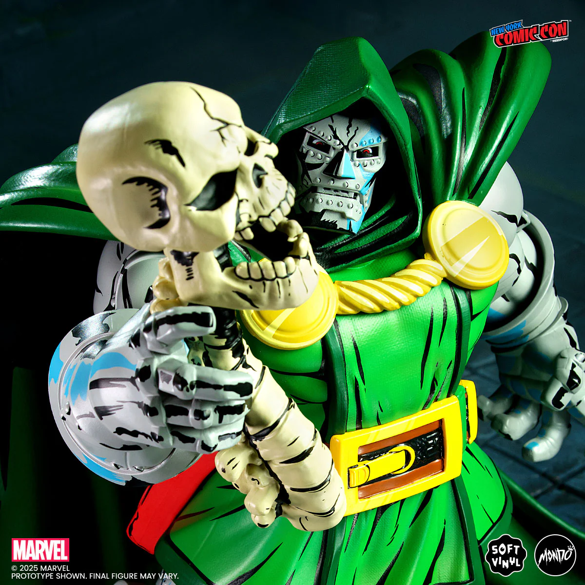 Doctor Doom Soft Vinyl Figure - Comic Deco Variant - Image 9