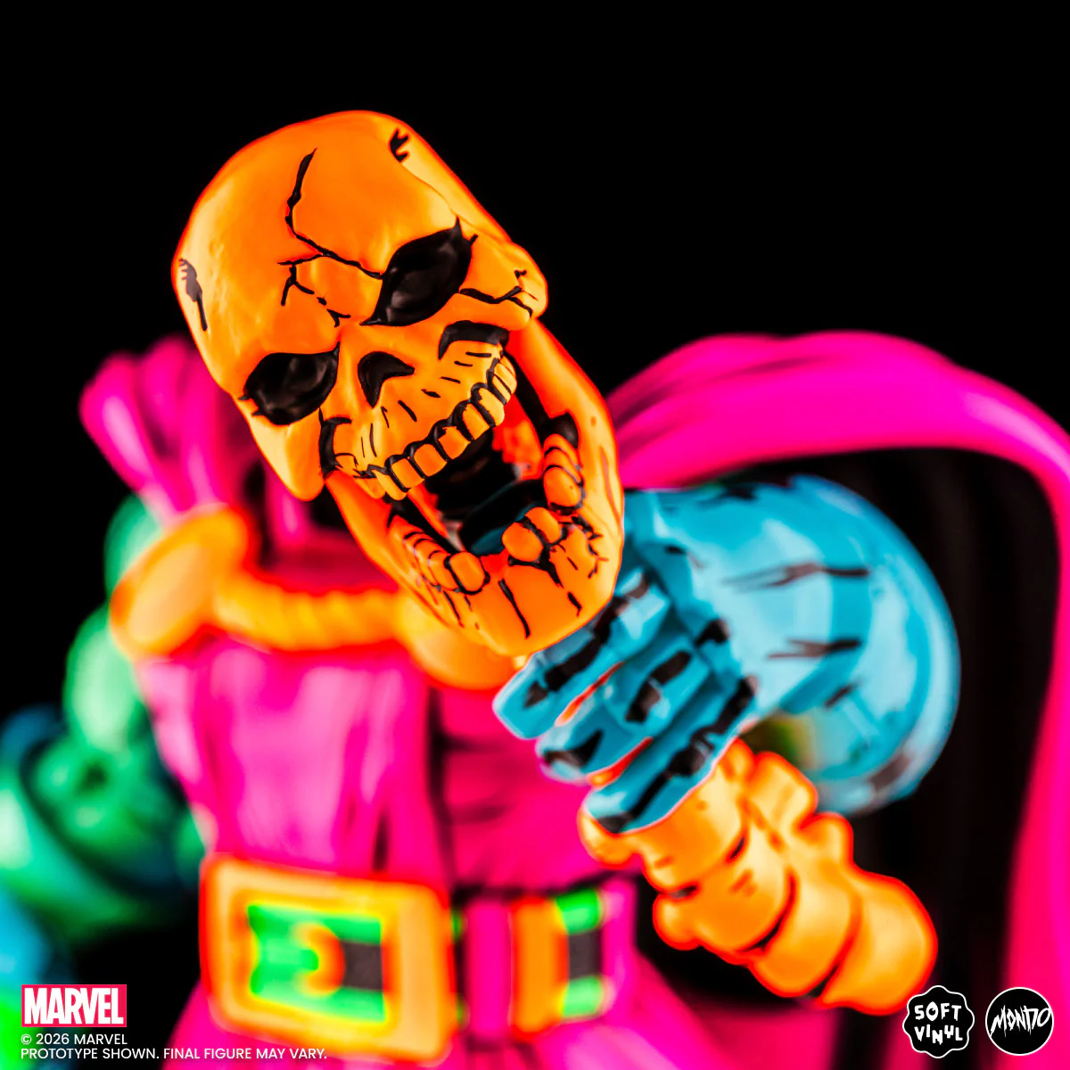 Doctor Doom Soft Vinyl Figure - Psychedelic Variant - Image 12