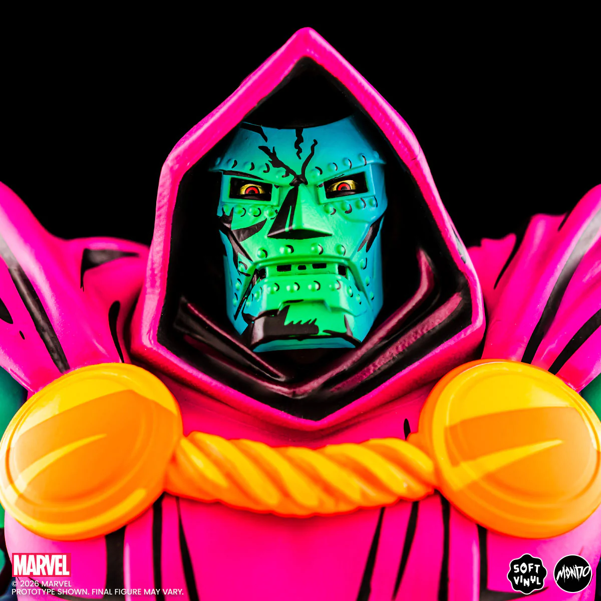 Doctor Doom Soft Vinyl Figure - Psychedelic Variant - Image 14