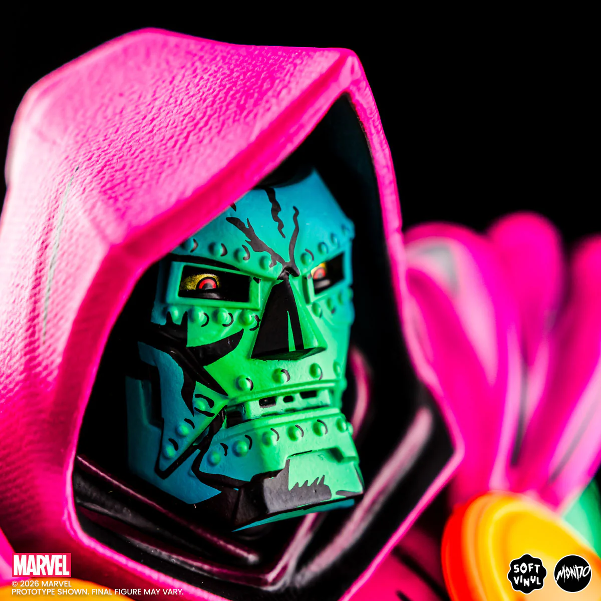 Doctor Doom Soft Vinyl Figure - Psychedelic Variant - Image 15