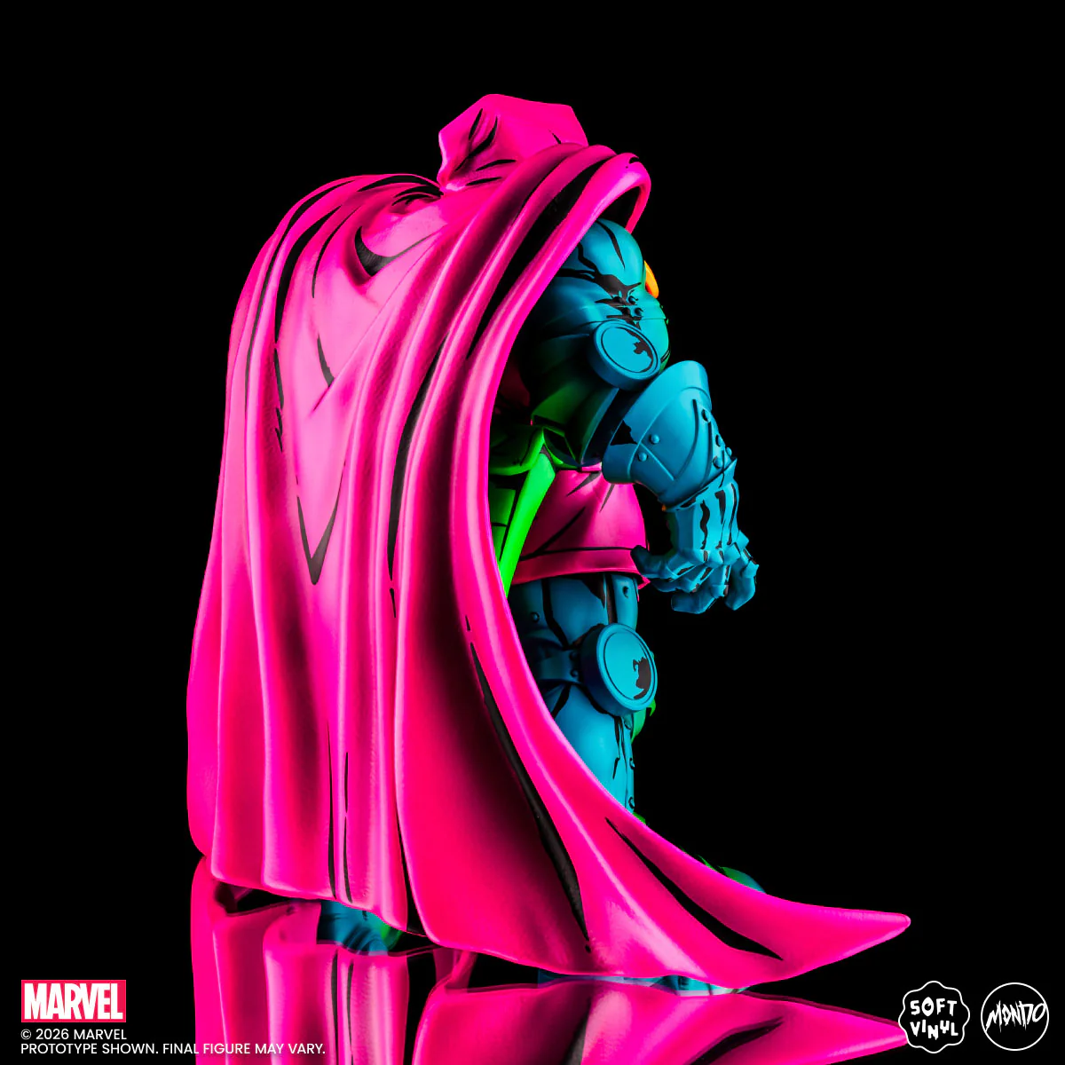 Doctor Doom Soft Vinyl Figure - Psychedelic Variant - Image 17