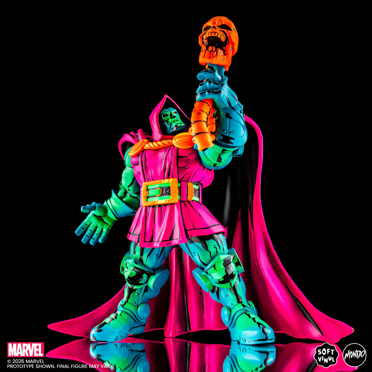Doctor Doom Soft Vinyl Figure - Psychedelic Variant - Image 20