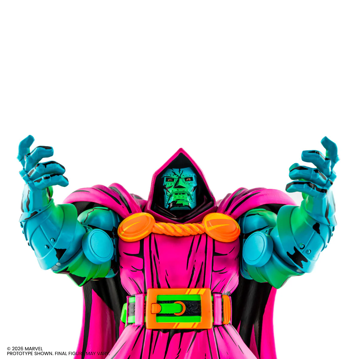 Doctor Doom Soft Vinyl Figure - Psychedelic Variant - Image 21