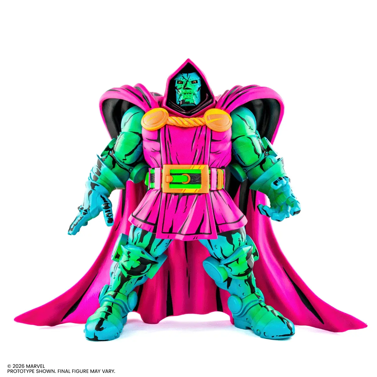 Doctor Doom Soft Vinyl Figure - Psychedelic Variant - Image 3