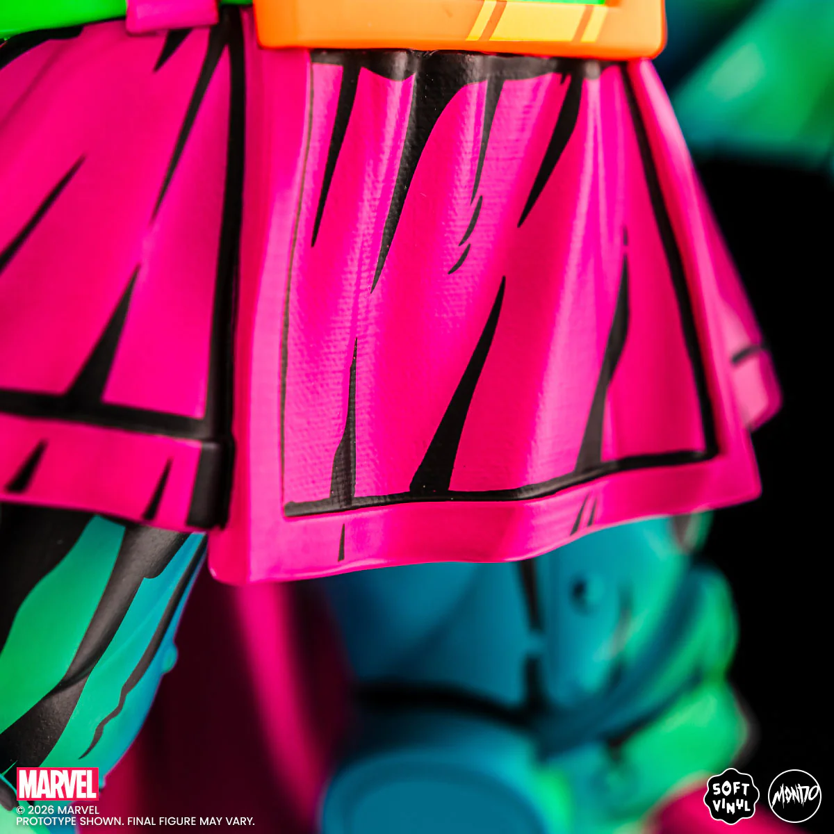 Doctor Doom Soft Vinyl Figure - Psychedelic Variant - Image 8