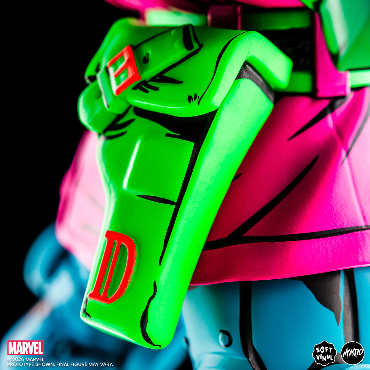 Doctor Doom Soft Vinyl Figure - Psychedelic Variant - Image 9