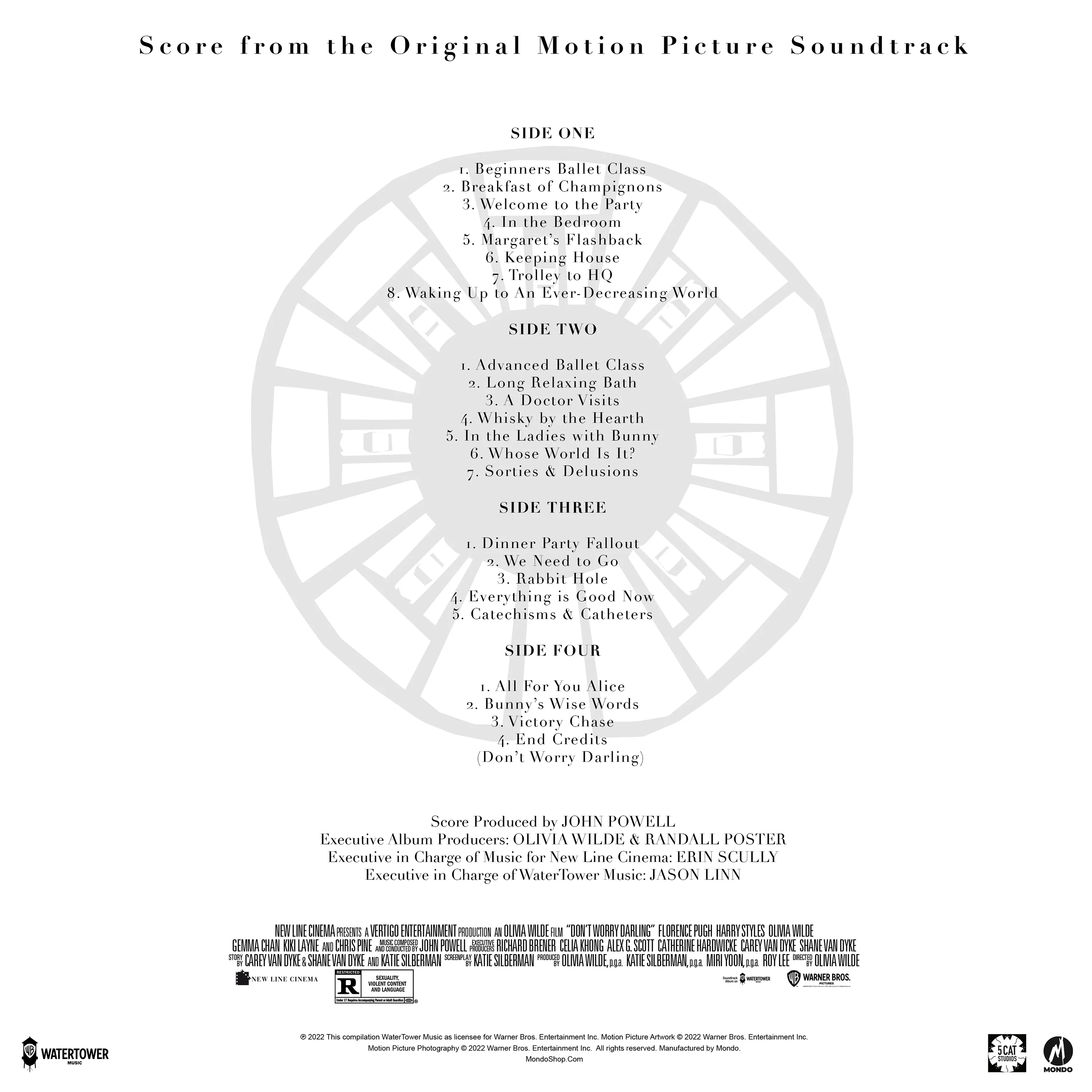 Don't Worry Darling - Score From The Motion Picture 2XLP - Image 3