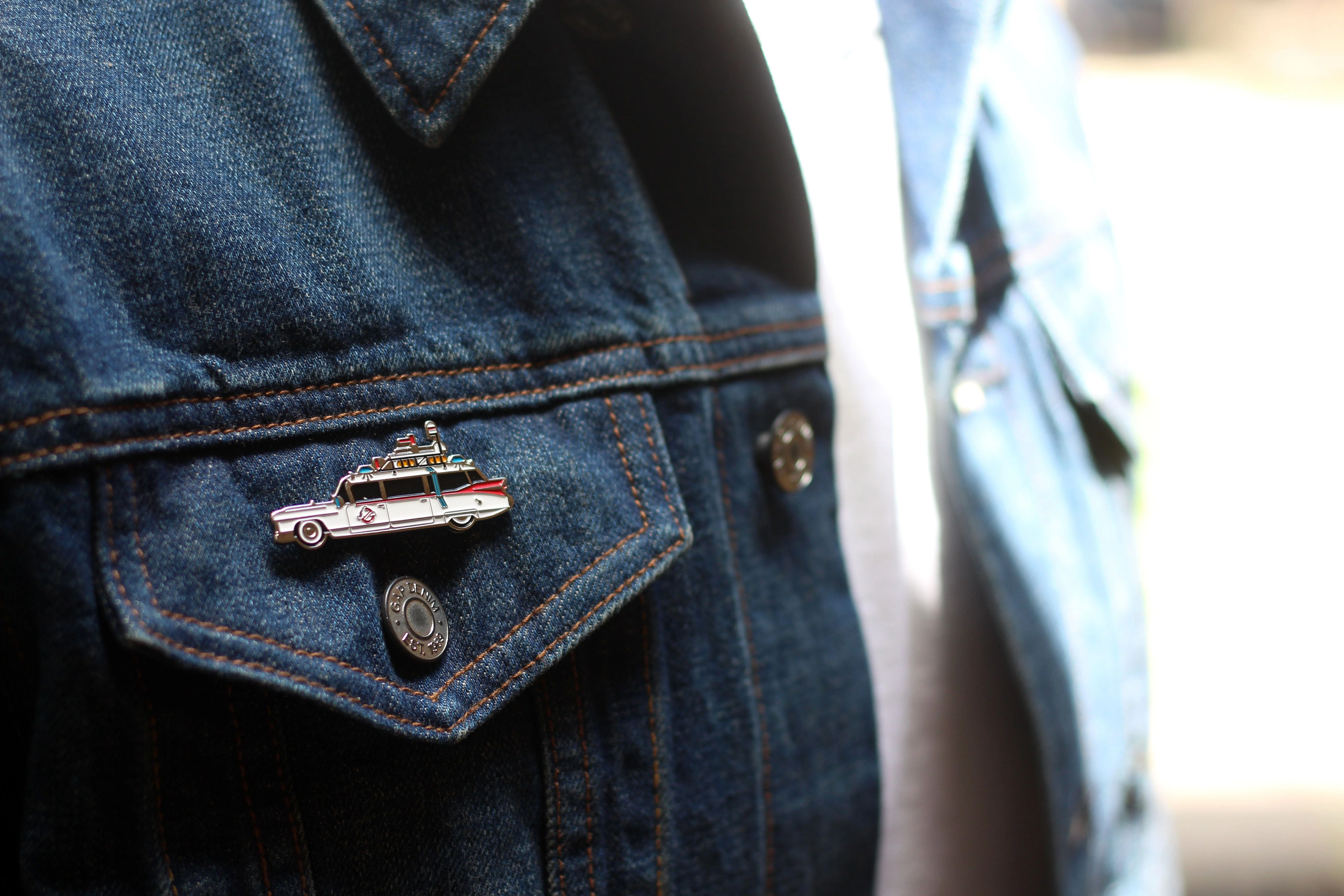 Ghostbusters – Ecto-1 Enamel Pin - Image 3