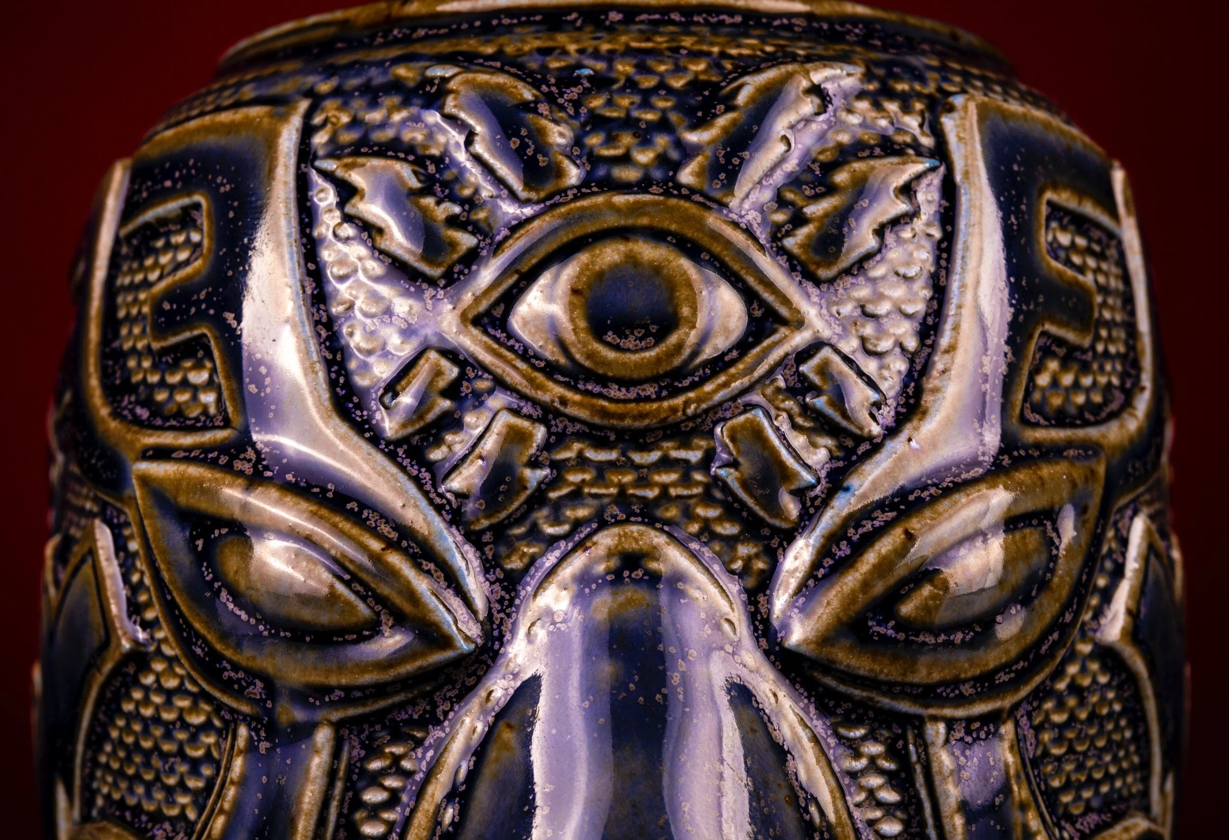 El Ojo Fantastico Tiki Mug - Fuego Azul - Image 14