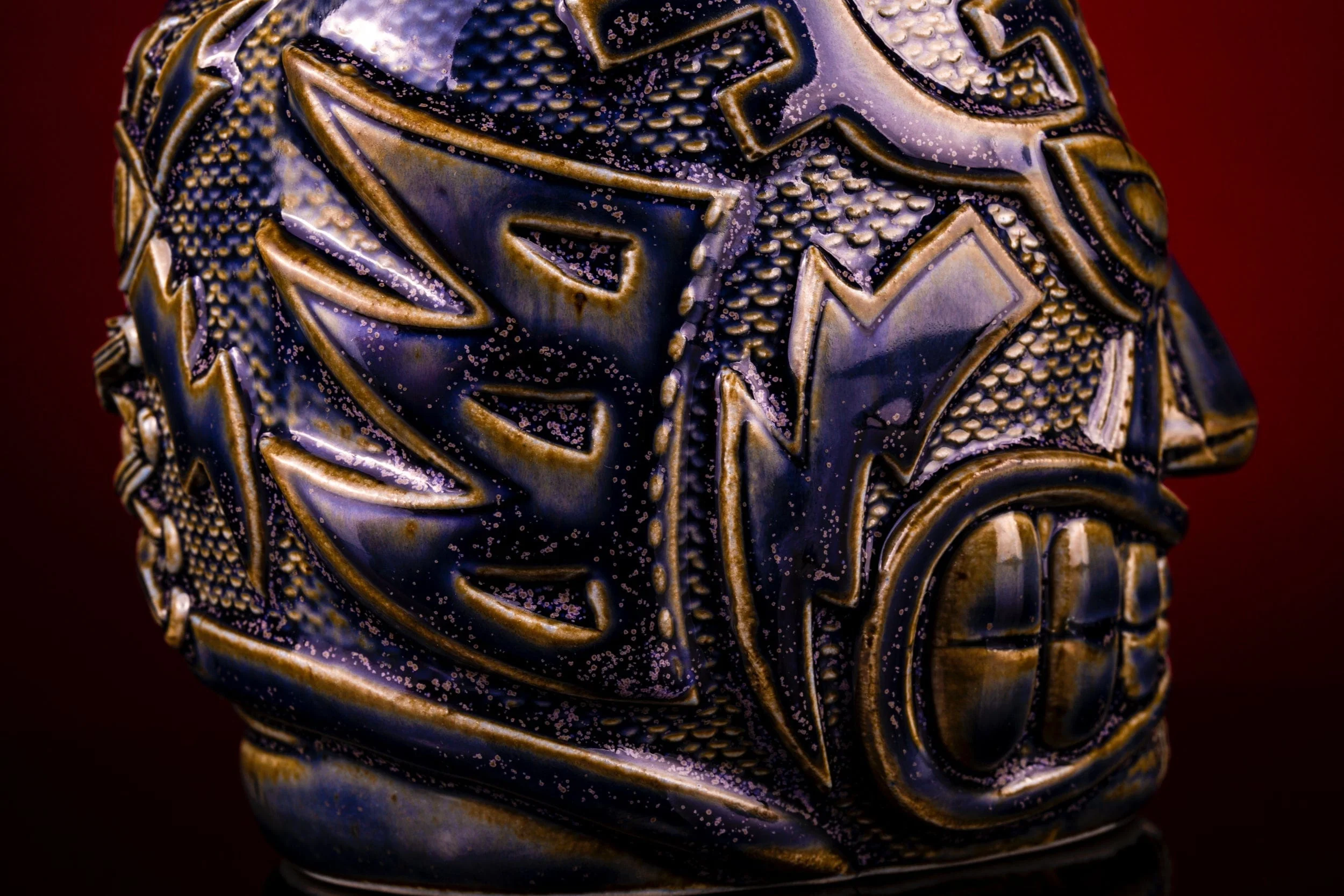 El Ojo Fantastico Tiki Mug - Fuego Azul - Image 18