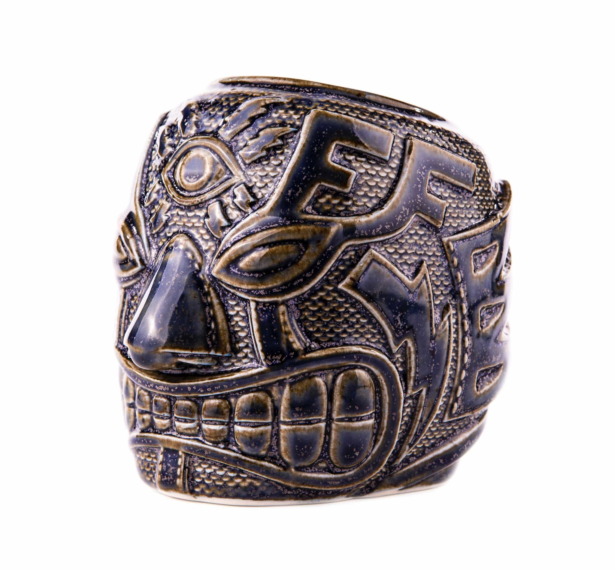El Ojo Fantastico Tiki Mug - Fuego Azul - Image 3