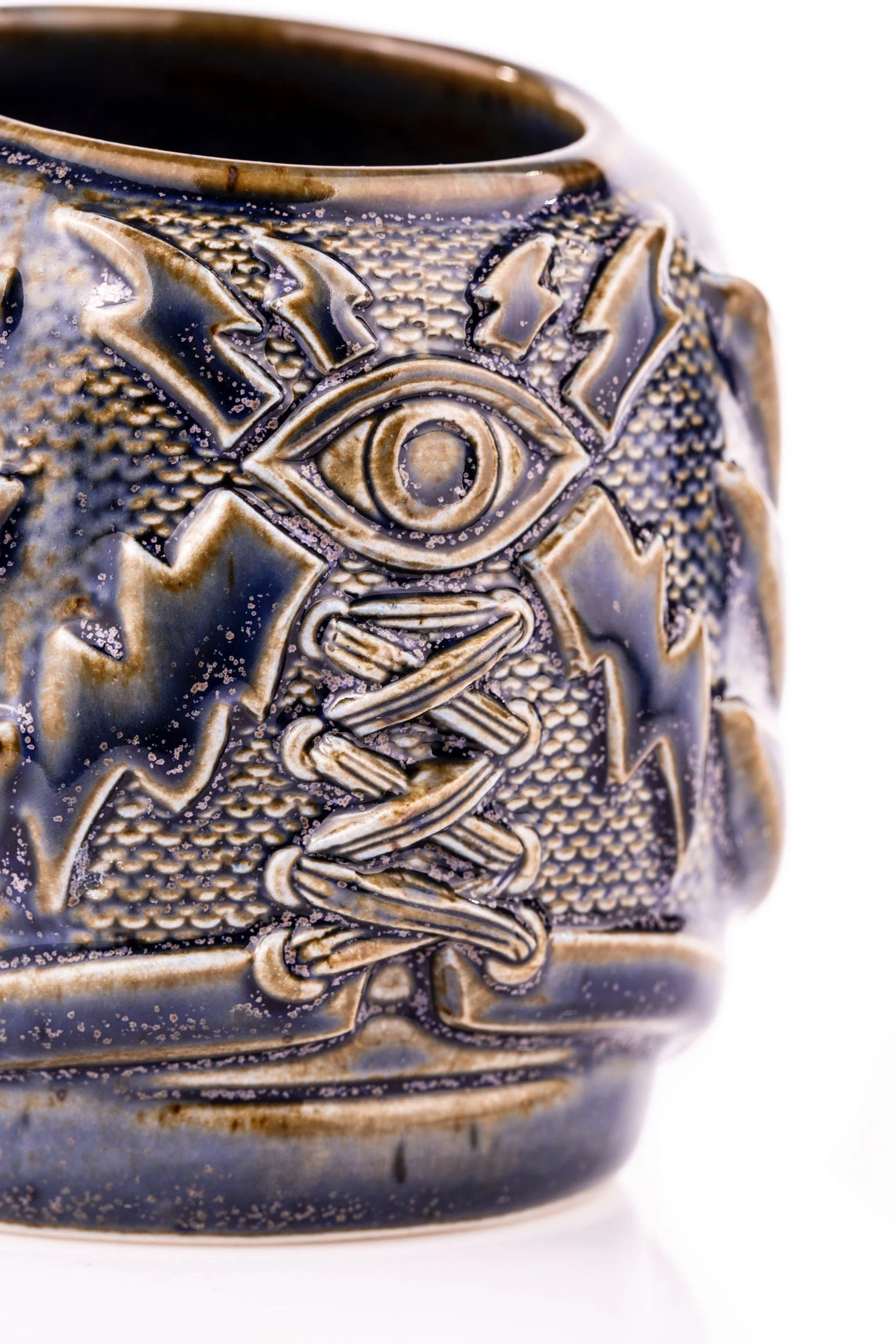 El Ojo Fantastico Tiki Mug - Fuego Azul - Image 8