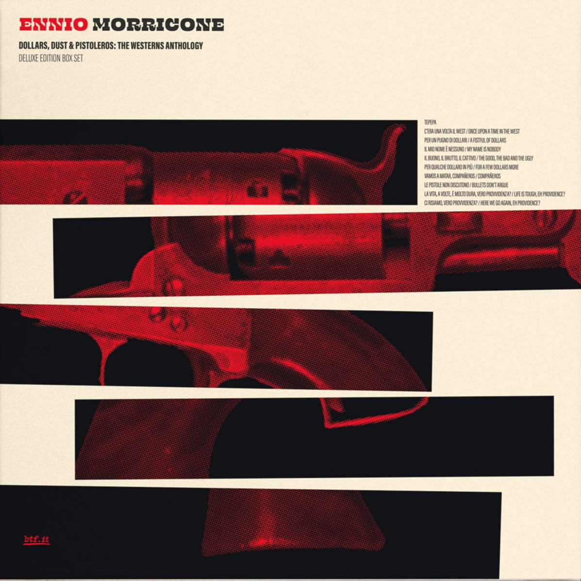Ennio Morricone - Dollars, Dust & Pistoleros: The Westerns Anthology (LITA 20th Anniversary Deluxe Edition Box Set)