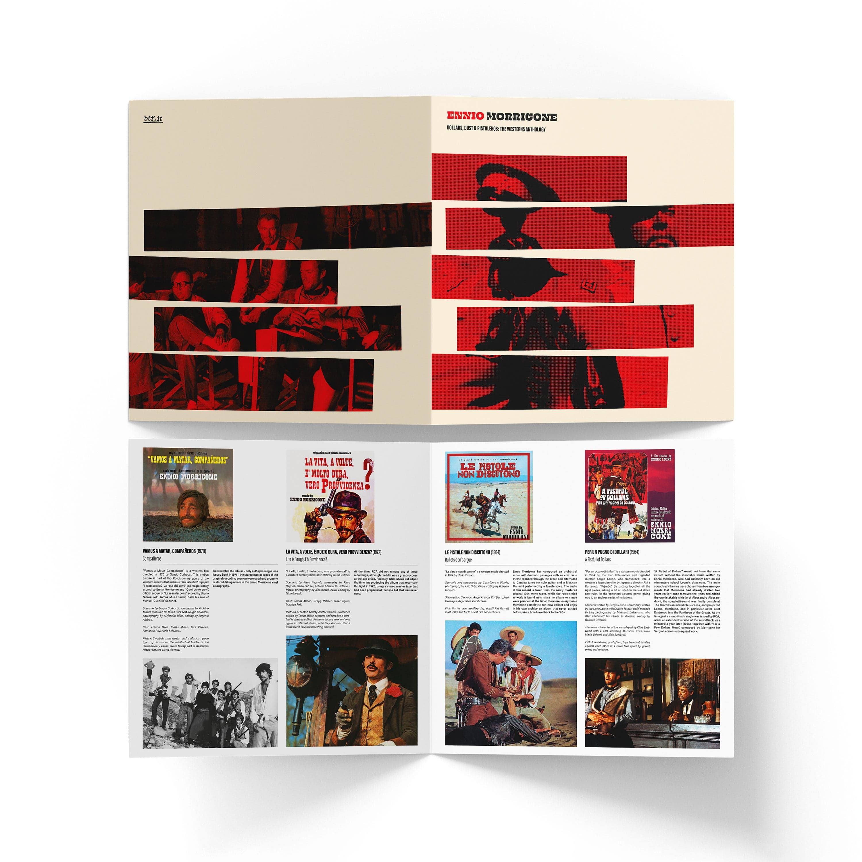 Ennio Morricone - Dollars, Dust & Pistoleros: The Westerns Anthology (LITA 20th Anniversary Deluxe Edition Box Set) - Image 2