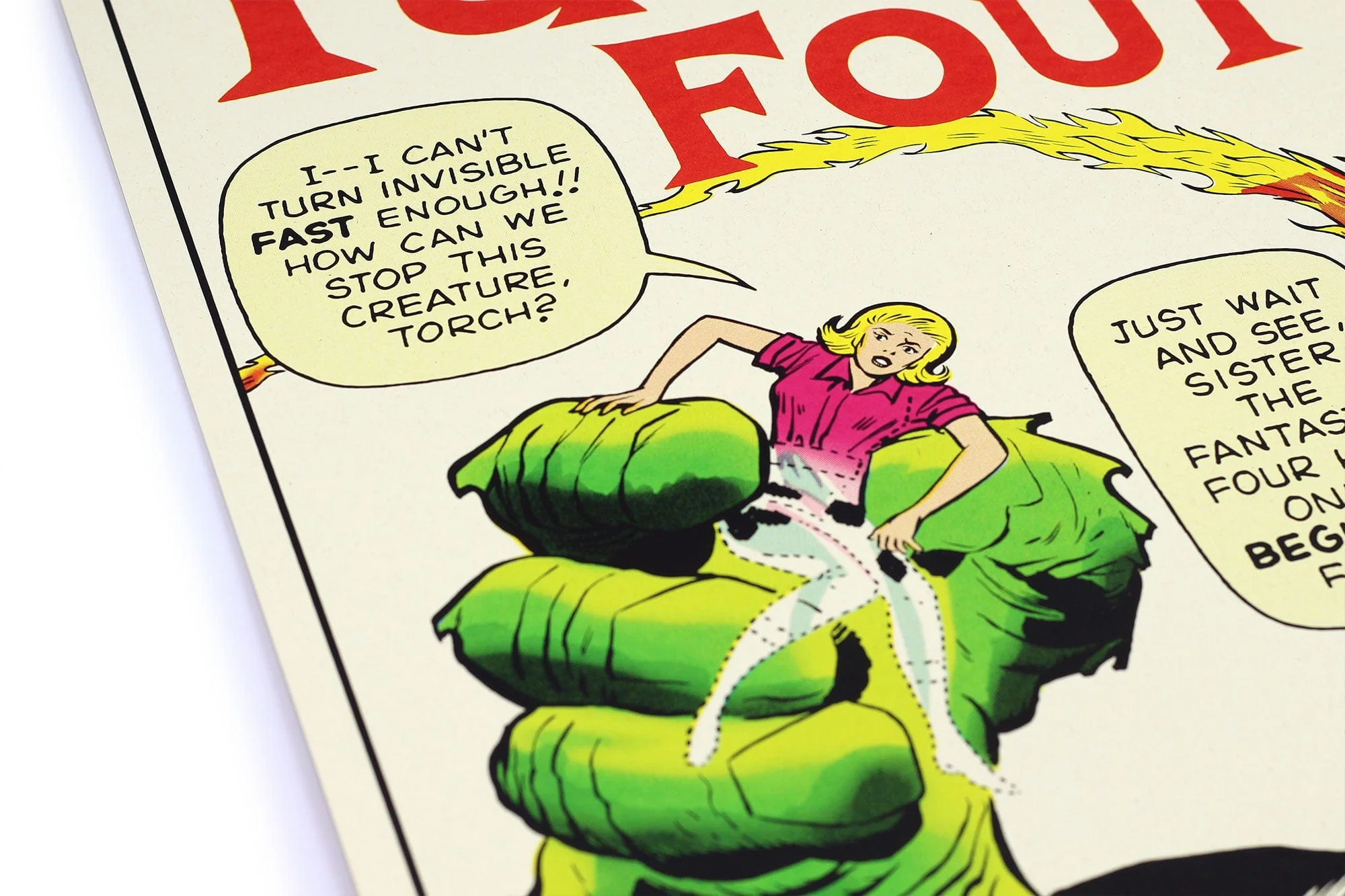 Fantastic Four #1 Screenprinted Poster - Image 2