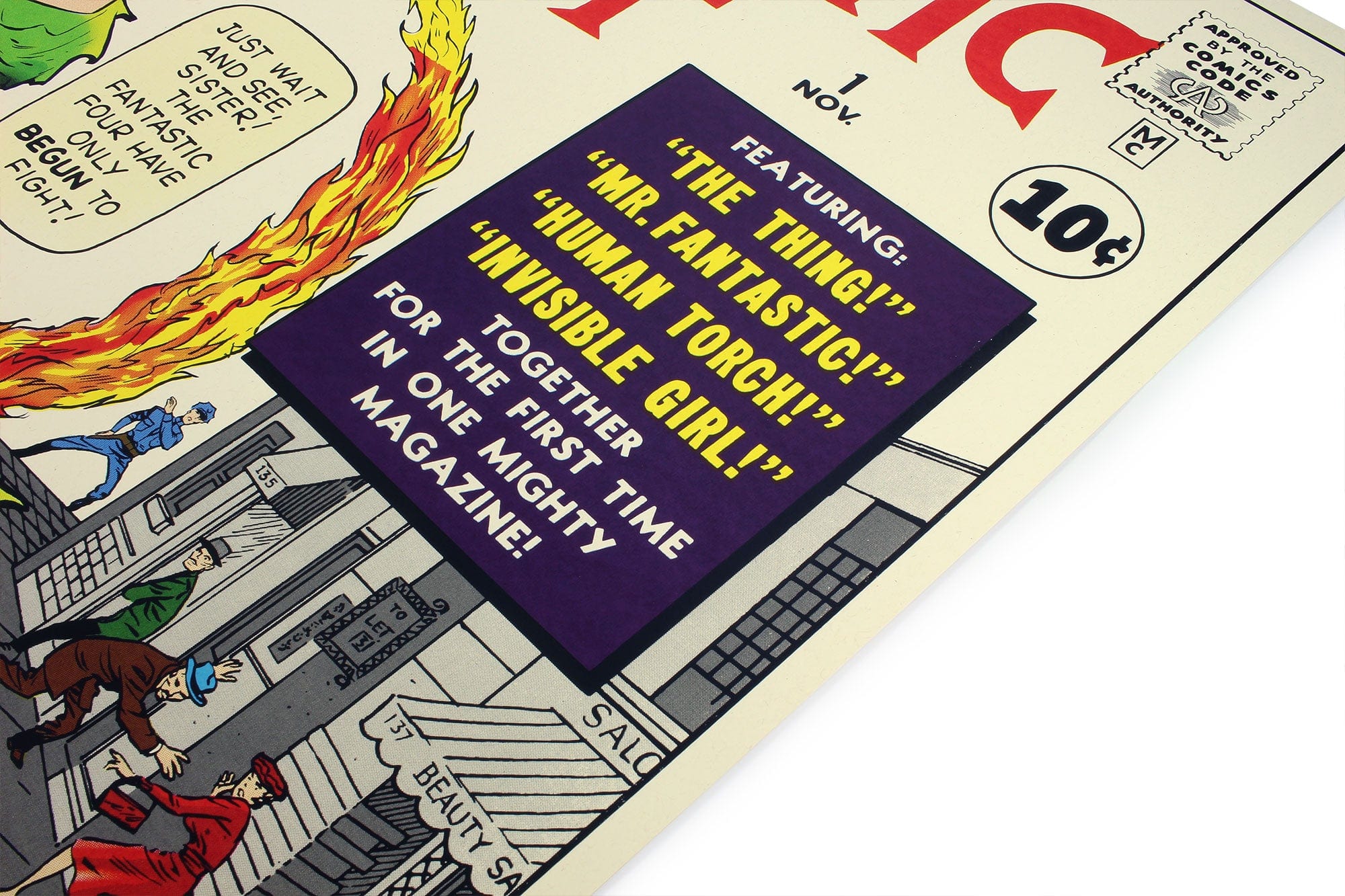 Fantastic Four #1 Screenprinted Poster - Image 7