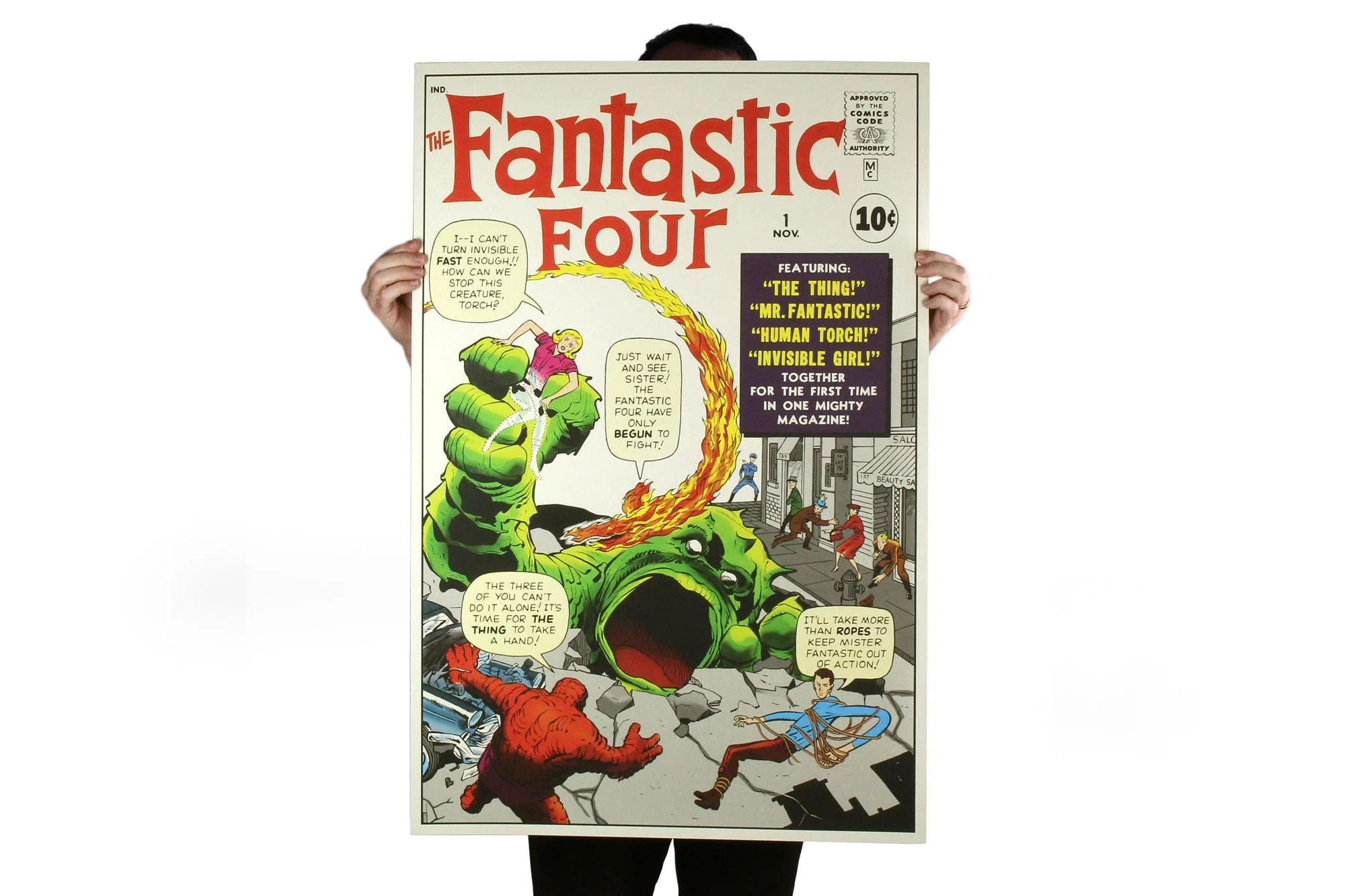 Fantastic Four #1 Screenprinted Poster - Image 8
