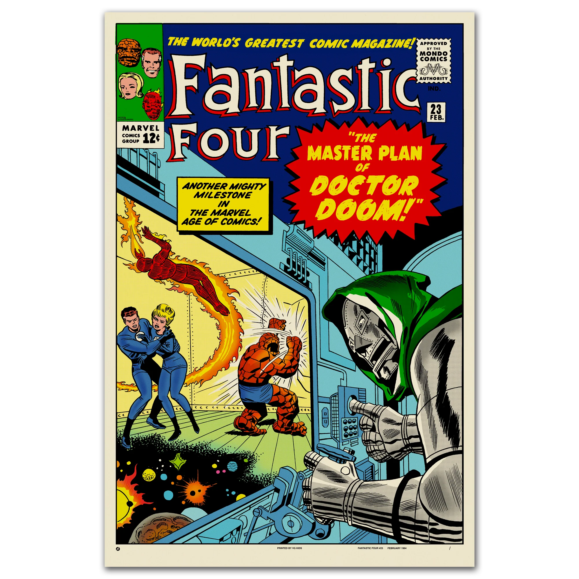 Fantastic Four #23 Poster