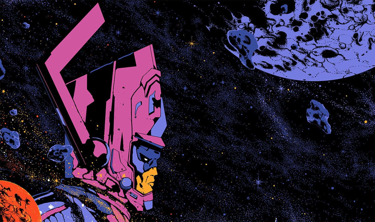 Galactus Screenprinted Poster - Image 2