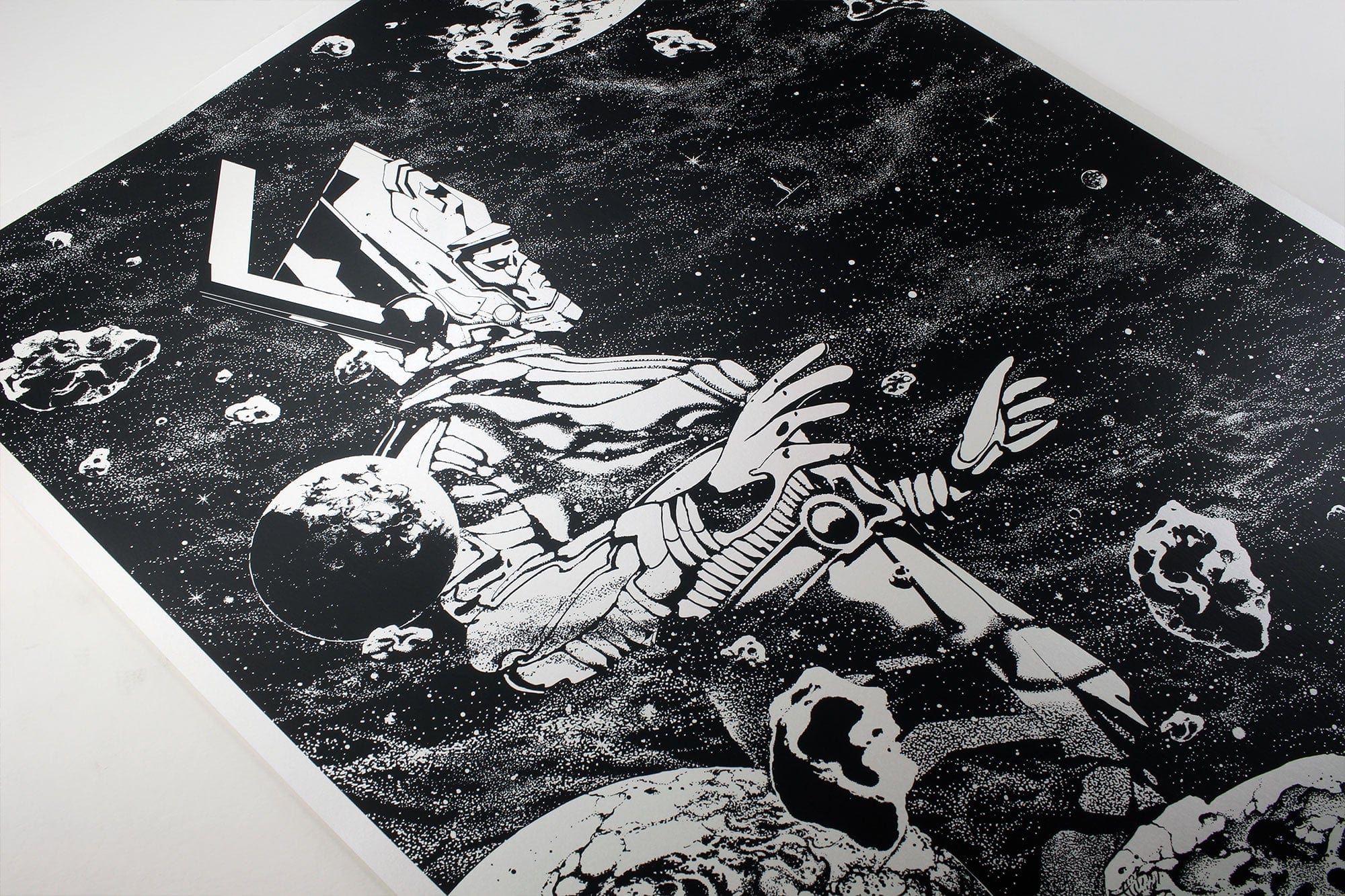 Galactus Variant Screenprinted Poster - Image 3